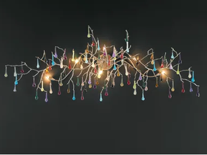 BIJOUT CUMULUS - Halogen bronze wall lamp - Wall lamp by Serip