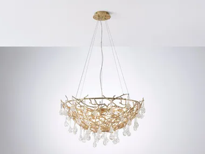 CORAL ROYAL EMPRESS - Handmade bronze pendant lamp - Ceiling lamp by Serip