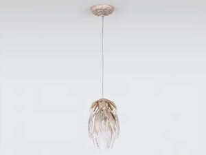 DANDELION CYNARA MEDIUM - LED handmade bronze pendant lamp - Ceiling lamp by Serip