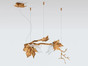 FOLIO BRANCH SMALL - LED Murano glass pendant lamp - Ceiling lamp by Serip