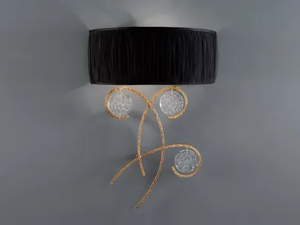 LINES CROTCHET - Handmade bronze wall light - Wall lamp by Serip
