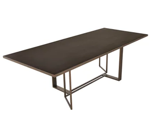 BOSTON - Rectangular ceramic dining table - Table by Shake
