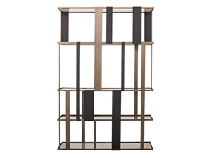 DALL - Open wall-mounted metal bookcase - Cabinet by Shake