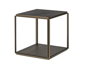 FRAME - Square metal side table - Coffee table by Shake