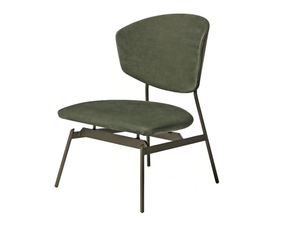 MIA - Nabuk easy chair - Armchair by Shake