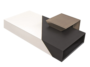 NOIR - Coffee table with storage space - Coffee table by Shake
