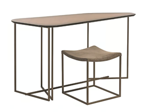 SIMPLE - Set writing desk + stool - Desk by Shake