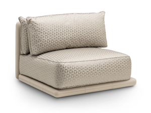 ISLAND - Modular fabric armchair - Armchair by Sicis