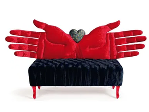 LE ROUGE ET LE NOIR - Fabric sofa - Sofa by Sicis