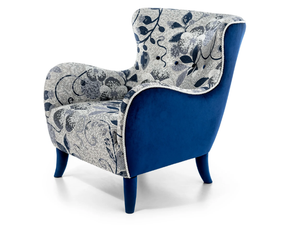 MEDEA - Fabric armchair with armrests - Armchair by Sicis