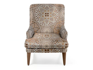 PALLADIO - Fabric armchair with armrests - Armchair by Sicis