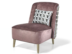 PEGGY - Upholstered fabric armchair - Armchair by Sicis