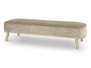 PEGGY - Upholstered fabric bench - Bench by Sicis