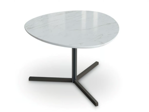 PICK - Calacatta marble coffee table - Coffee table by Sicis