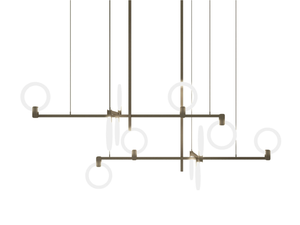 POLO - Suspension lamp in metal and methacrylate - Ceiling lamp by Sicis