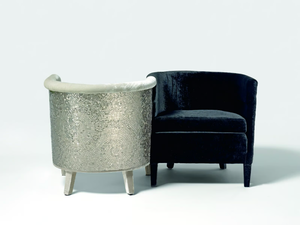 SECRET LOVERS - Upholstered armchair with armrests - Armchair by Sicis