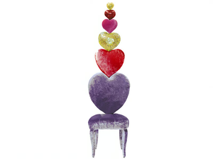 SEDIA DI FIDANZAMENTO - Upholstered velvet chair high-back - Chair by Sicis