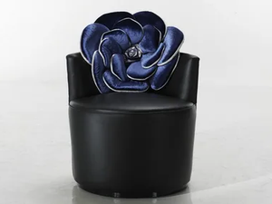 TOUJOURS ROSE - Leather armchair - Armchair by Sicis