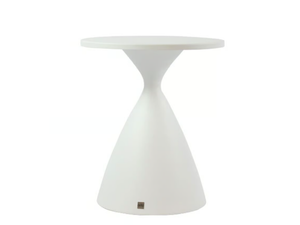 HIPS - Round aluminium garden side table - Side table by Sifas