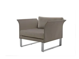 KOMFY - Sled base garden armchair with armrests - Armchair by Sifas