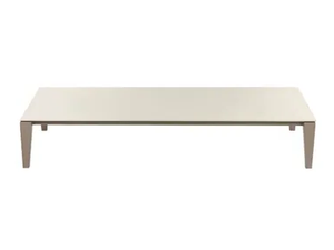 KONIC - Rectangular low garden side table - Side table by Sifas