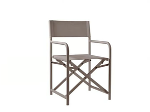 OSKAR - Folding garden chair with armrests - Chair by Sifas