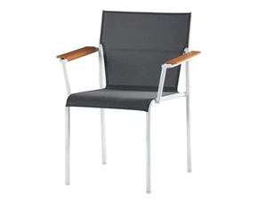 OUTLINE - Polyester garden chair - Chair by Sifas