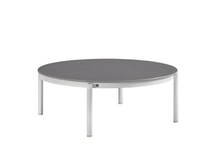 OUTLINE - Round ceramic coffee table - Side table by Sifas