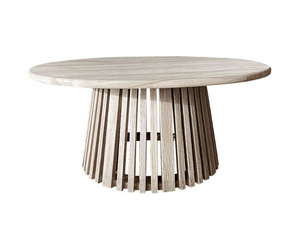 SPERONE - Teak coffee table - Side table by Sifas