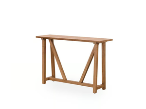 LUCAS - Rectangular teak console table - Console by Sika Design