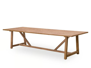 LUCAS - Rectangular teak table - Table by Sika Design