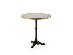 LYON - Marble and cast iron garden table - Table by Sika Design