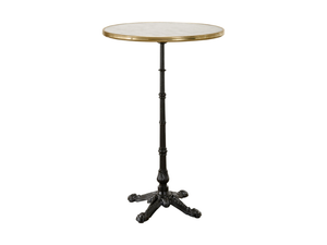 LYON - Marble and cast iron high table - Table by Sika Design