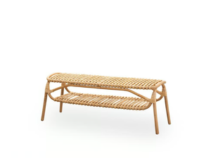 MACHIYA - Rattan bench - Bench by Sika Design
