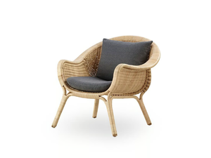 MADAME - Rattan armchair with armrests - Armchair by Sika Design