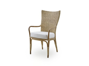 MELODY - Rattan chair with armrests - Chair by Sika Design