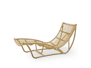 MICHELANGELO - Rattan chaise longue - Chair by Sika Design