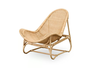 PACIFIQUE - Rattan and fabric armchair with armrests - Armchair by Sika Design