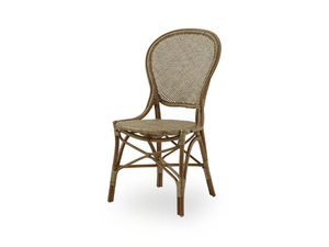 ROSSINI - Medallion rattan chair - Chair by Sika Design