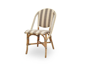 SOFIE - Stackable rattan and ArtFibre® chair - Chair by Sika Design