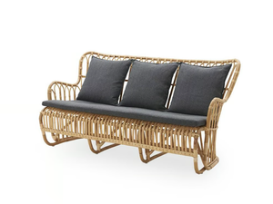 TULIP - 3 seater rattan sofa - Sofa by Sika Design