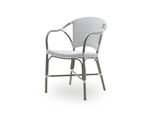 VALERIE - Stackable aluminium and ArtFibre garden chair - Chair by Sika Design