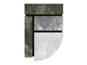 ISLAND PEPE NERO - Hand-tufted rug in bamboo and wool - Rug by Sirecom Tappeti