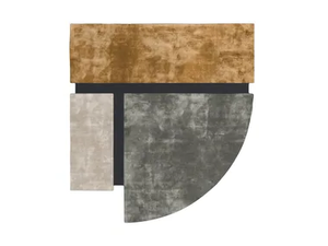 ISLAND SENAPE - Hand-tufted rug in bamboo and wool - Rug by Sirecom Tappeti
