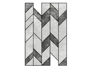 TANGRAM STONE - Hand-tufted rug - Rug by Sirecom Tappeti