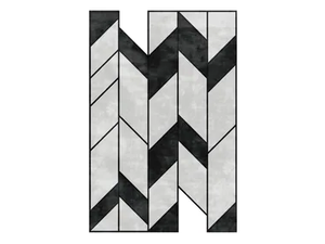 TANGRAM TURNER - Hand-tufted rug - Rug by Sirecom Tappeti