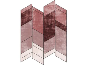 TANGRAM WINE - Hand-tufted rug - Rug by Sirecom Tappeti