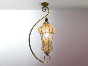 BABÀ MC 105 - Murano glass ceiling lamp - Ceiling lamp by Siru