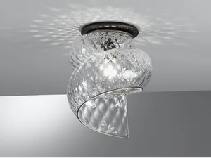 CHIOCCIOLA MC 241 - Murano glass ceiling lamp - Ceiling lamp by Siru