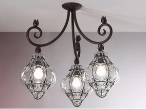 CLASSIC MS 215 - Murano glass chandelier - Ceiling lamp by Siru
